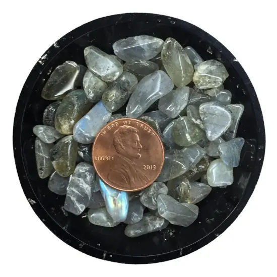 Labradorite Mini Crystal Chips &ndash; Size 2 {2}