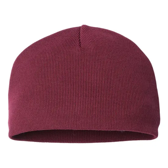 Atlantis Headwear&reg; Sustainable Beanie Burgundy {1}