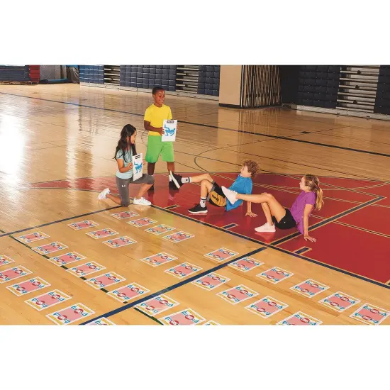 Jumbo Match-Ercise Game, 8.5&rdquo; x 11.75&rdquo; {5}