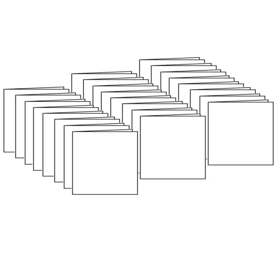 Blank Book, 8.5" x 7", Pack of 24 {1}