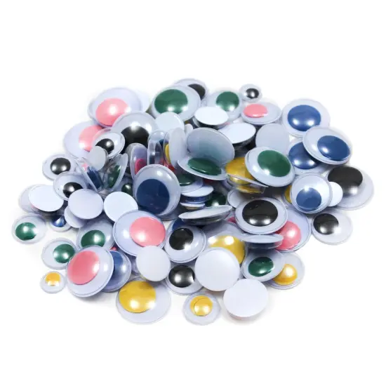 Wiggle Eyes Classroom Pack, Assorted Colors, Shapes & Sizes, 1000 Pieces {1}