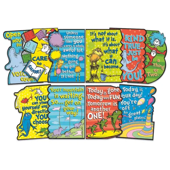 Dr. Seuss&trade; Die-Cut Poster Set {1}