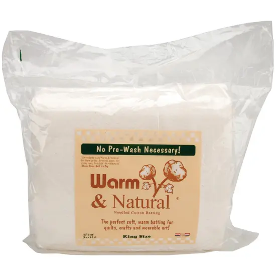 Warm Company Warm & Natural Cotton Batting-King Size 120"X124" {1}