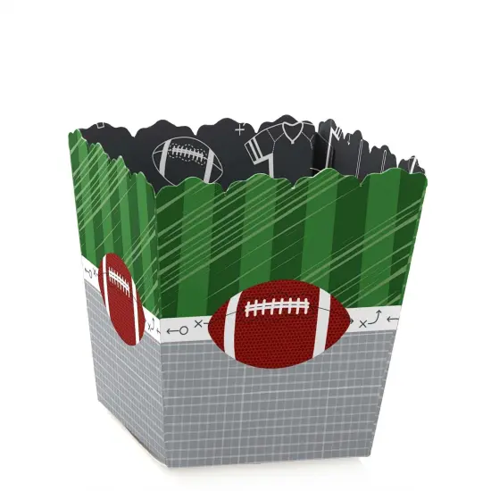 Big Dot of Happiness End Zone - Football - Party Mini Favor Boxes - Baby Shower or Birthday Party Treat Candy Boxes - Set of 12 {1}
