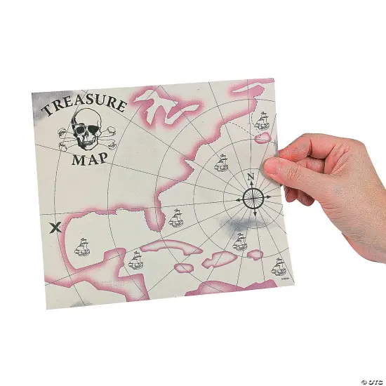Pirate Treasure Maps - 24 Pc. {2}
