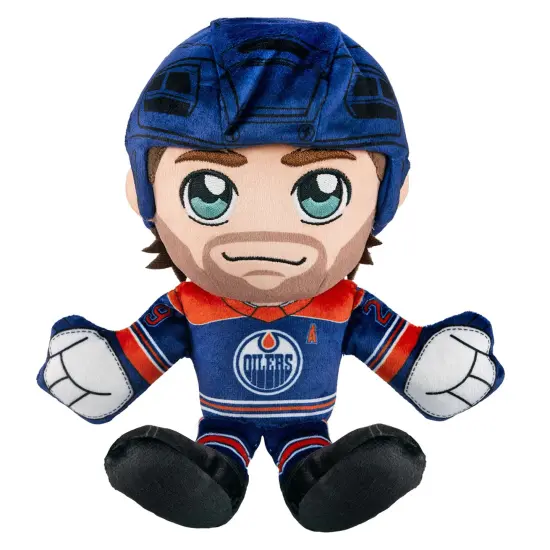 Bleacher Creatures Edmonton Oilers Leon Draisaitl 8" Kuricha Sitting Plush {1}