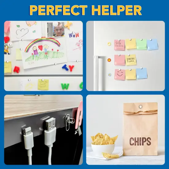 200 Pieces Small Magnets, refrigerator magnets, Rare Earth Magnets, Neodymium Disc Magnets Fridge Magnets, Miniature Mini Round Magnets for Crafts, DIY, Whiteboard, Kitchen, Office Magnets, {6}