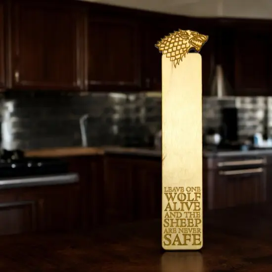 Bookmark - Leave One Wolf Alive {6}