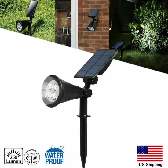 Solar Power Spot Light Outdoor LED Garden Security Lawn Landscape Path Wall Lamp {4}