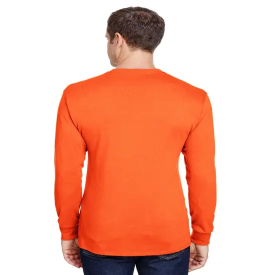 D & S BLANKS&reg; Polymesh Crew Neck Orange {7}