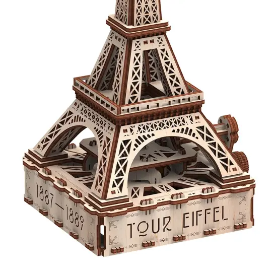 Eiffel Tower Eco-light 3D Model {3}