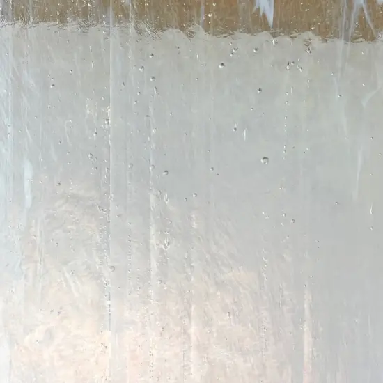 Wissmach COE 96-57 Crystal White Prisma Fusible Glass Sheet {3}