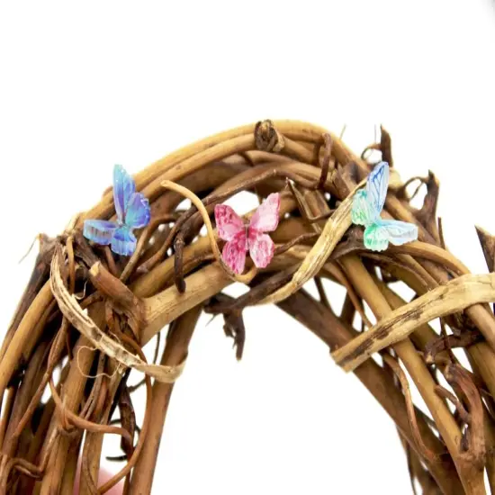 30 Pieces Micro Resin Butterflies, Dollhouse Miniature Tiny Butterflies, Terrarium Fairy Garden Dolls Toy, Mini Micro Landscaping Decoration {4}