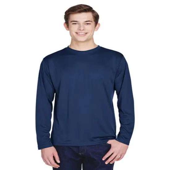 Team&reg; Men's Zone Performance Long-Sleeve T-Shirt Sport Forest {3}