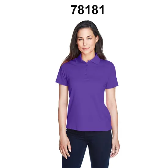 CORE365&reg; Women's Origin Performance Piqu&eacute; Polo Shirt &ndash; Moisture-Wicking, Comfortable Activewear for Work and Leisure True Royal {6}