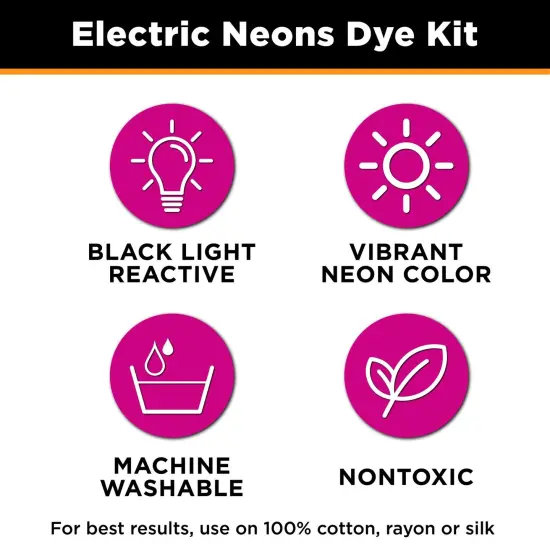 Tulip Electric Neons 16 fl. oz. 4-Color Dye Kit {3}