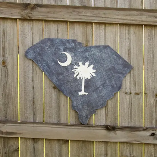 Unfinished Wood State - South Carolina {2}