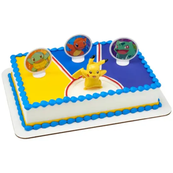 Pokemon Light Up Pikachu Cake Decorating Kit {3}