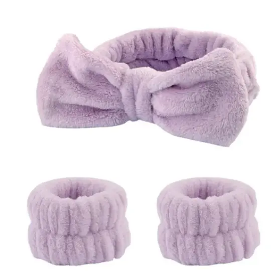 3pcs/set Face Wash Wristband PURPLE {1}