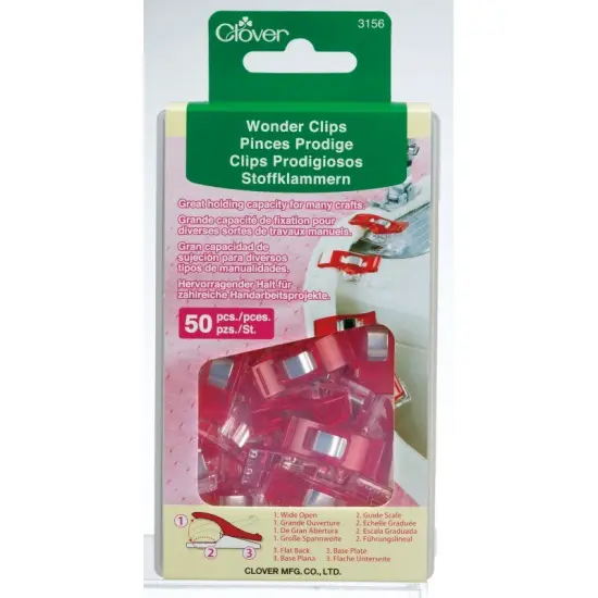 Clover Wonder Clips - 50 pieces {1}