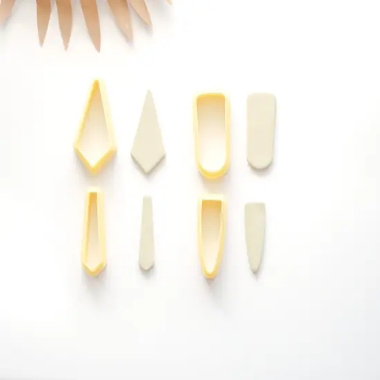 Abstract Shape Clay Cutter Set by Hello Cutters {2}