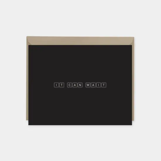 Digital Detox Keyboard Card {3}