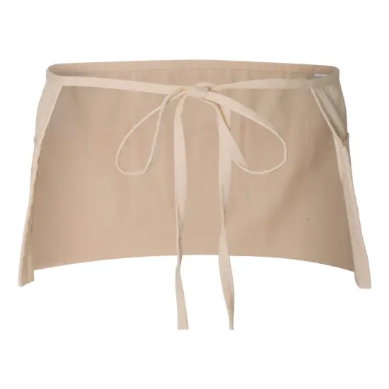 Q-Tees&reg; Waist Apron with Pockets Black {4}