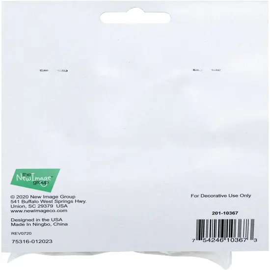 CousinDIY Wood Beads Value Pack 18/Pkg-25.4mm {3}