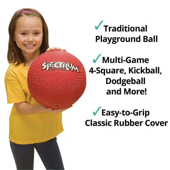 Spectrum&trade; Playground Balls, 10" (Set of 6) {3}