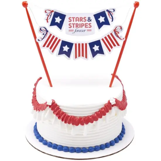 Stars and Stripes Forever Banner Layon {3}