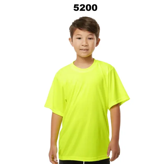 C2 SPORT&reg; Youth Performance Short Sleeve Crew Neck T-shirt {3}