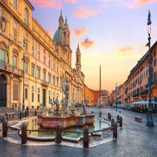 Piazza Navona, Roma Poster Print by Anonymous - Item # VARPDX2AP3993 {1}