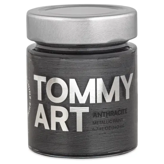 Tommy Art Mineral Paint - Anthracite (Metallic), 140 ml {1}