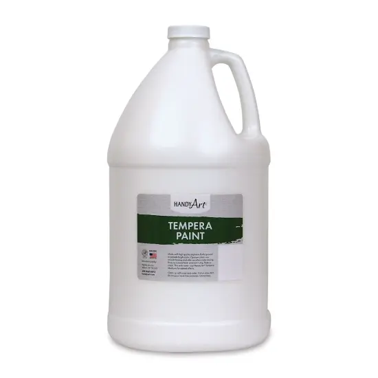 Handy Art Tempera - White, Gallon {1}