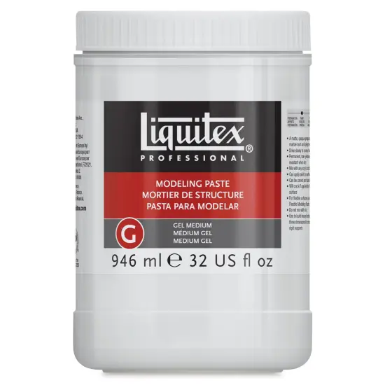 Liquitex Medium - Modeling Paste, 32 oz jar {2}
