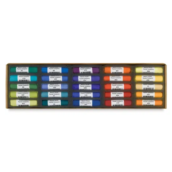 Mount Vision Soft Pastel Set - Chromatic Colors, Set of 25 {1}