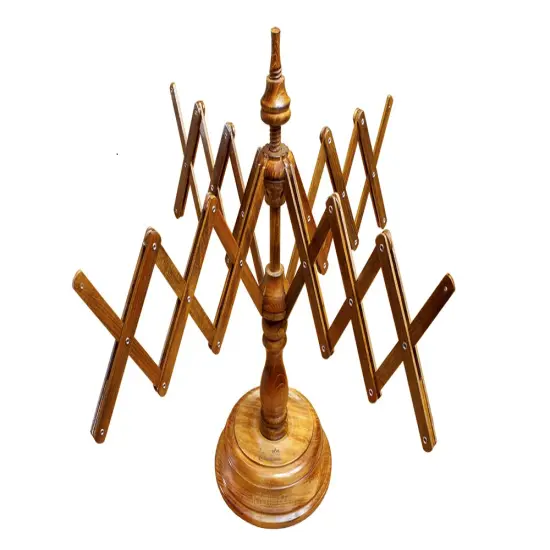 Nirvana Needle Arts Twister Tabletop Yarn Swift - Limited Edition Beech Wood Multicolor {1}