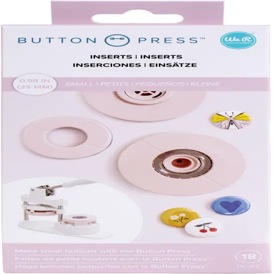 We R Button Press Inserts-Small (25mm) {1}