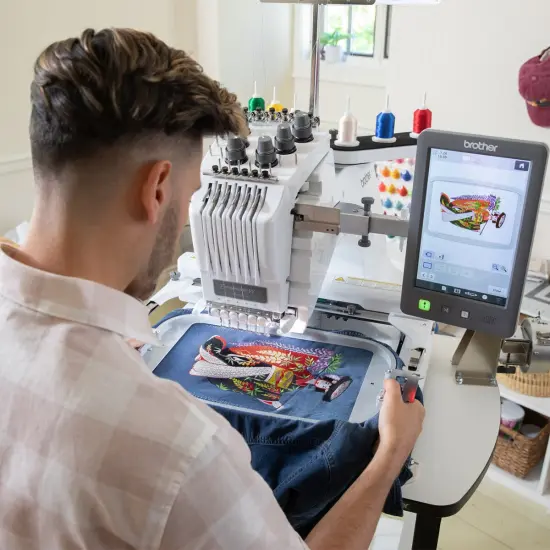 Brother PR680W 6 Needle Embroidery Machine {6}