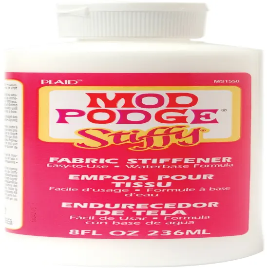 Plaid Mod Podge Stiffy Fabric Stiffener-8oz {1}