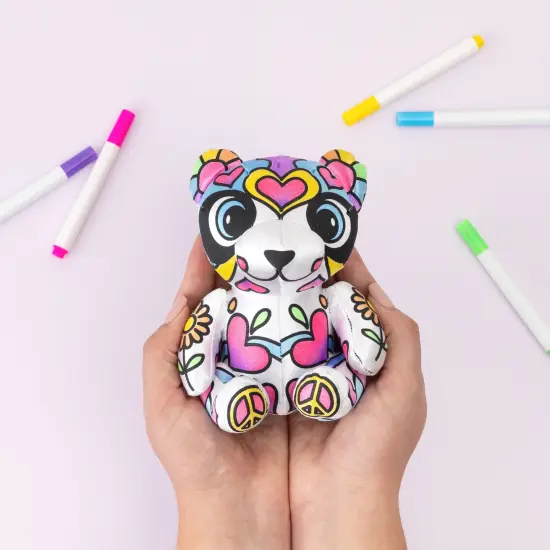 Colorbok Make It Colorful! Color Your Own Plush-Panda {6}