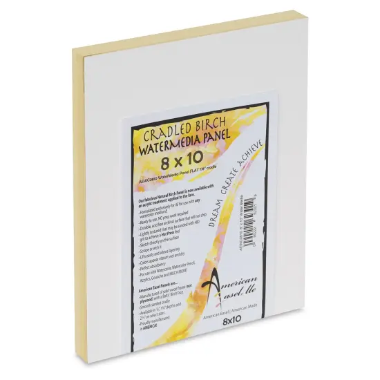 American Easel WaterMedia Panel - 8" x 10", Traditional Profile 7/8" {2}