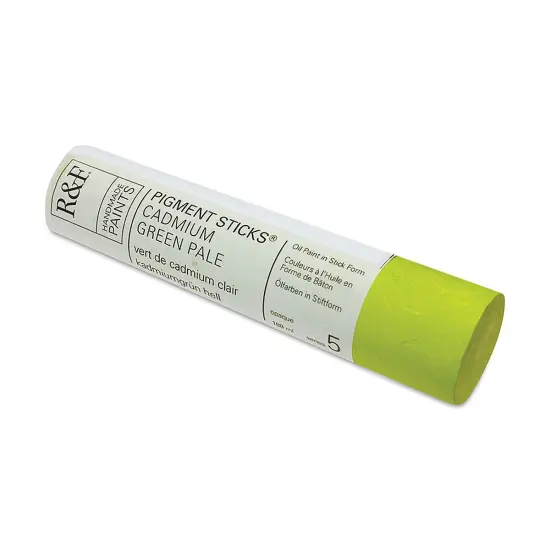 R&F Pigment Stick - Cadmium Green Pale, 188 ml stick {2}