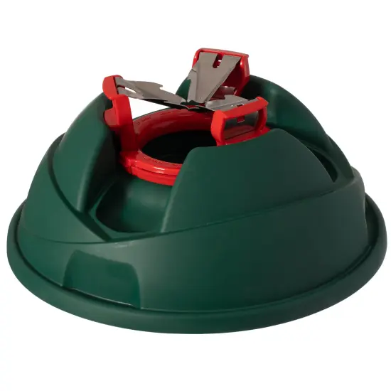 Indoor Automatic Green Christmas Tree Stand With Water Reservoir, Adjustable Metal Claws {3}