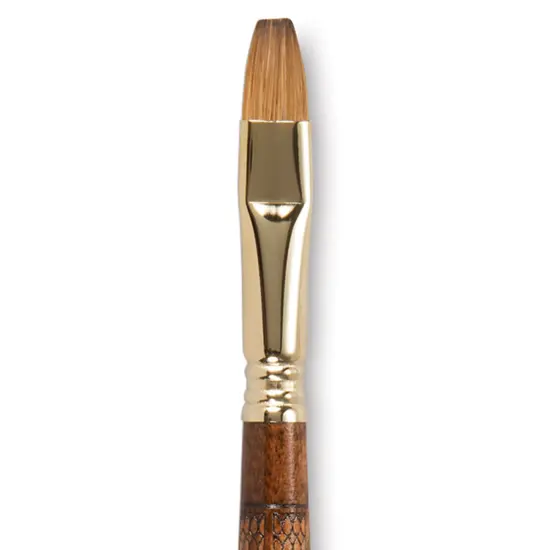 Escoda Reserva Kolinsky-Tajmyr Sable Brush - Bright, Short Handle, Size 10 {1}
