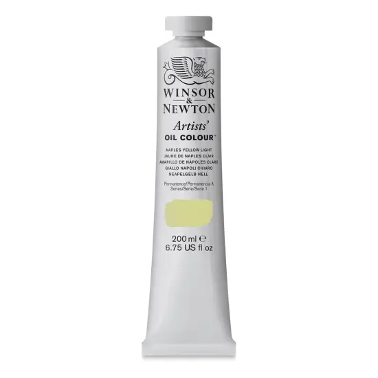 Winsor & Newton Artists' Oil Color - Naples Yellow Light, 200 ml, tube {1}