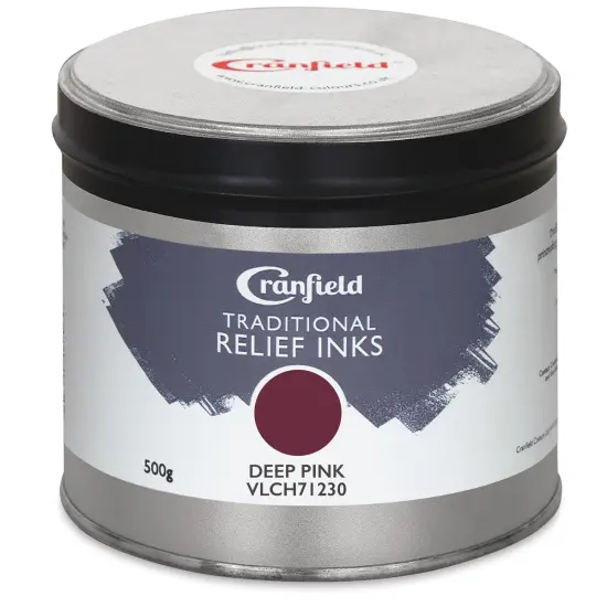 Cranfield Traditional Relief Ink - Deep Pink, 500 g {1}