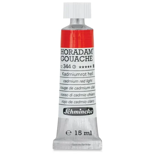 Schmincke Horadam Artist Gouache - Cadmium Red Light, 15 ml tube {1}