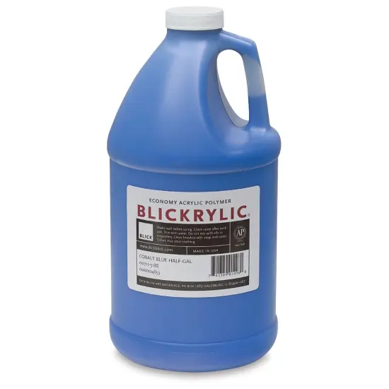 Blickrylic Student Acrylics - Cobalt Blue, Half Gallon {1}