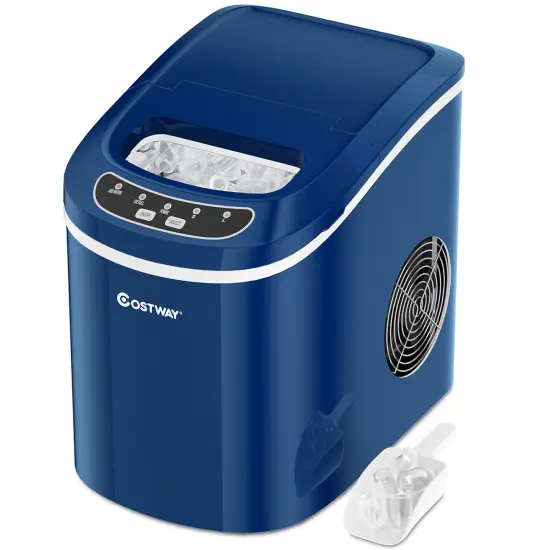 Costway Portable Compact Electric Ice Maker Machine Mini Cube 26lb/Day {7}